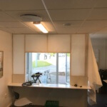 Vindspærre dug monteres